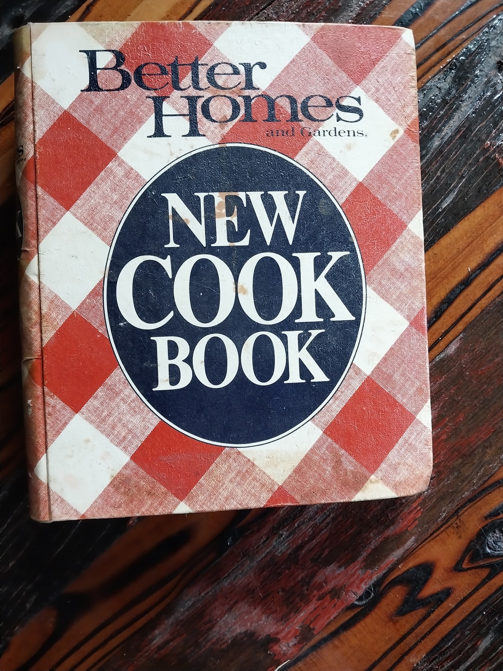Better Homes And Gardens Red and White Check New Cook Book